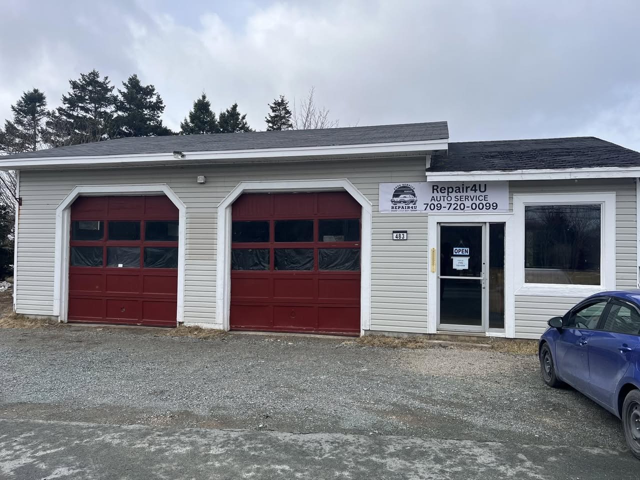 Auto Repair Shop Interior